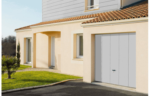 Porte de garage basculante double paroi isolée