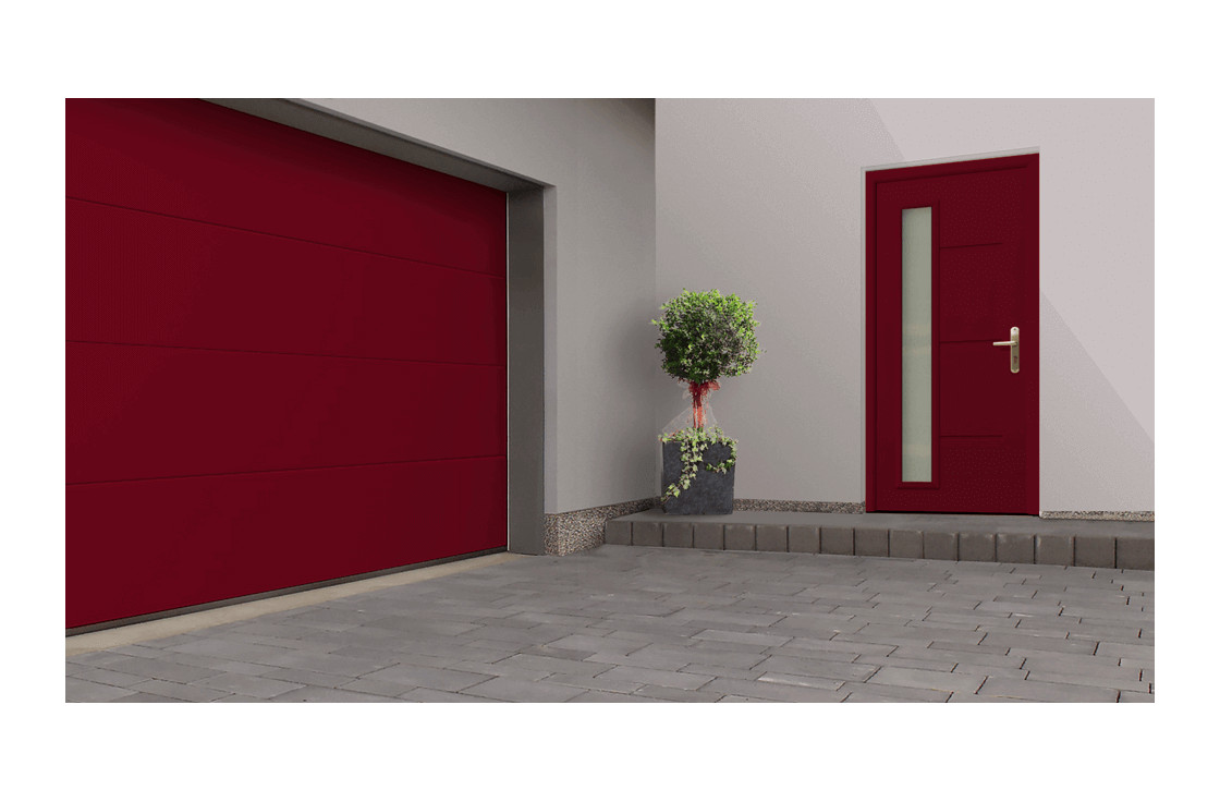 Porte de garage sectionnelle Premium