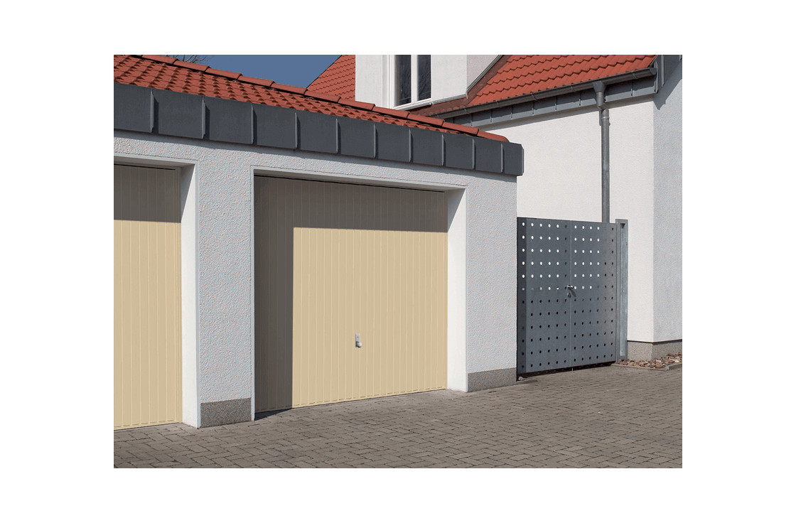 Porte de garage basculante simple paroi