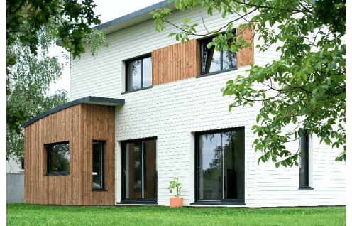Baie vitrée coulissante aluminium sur mesure Premium