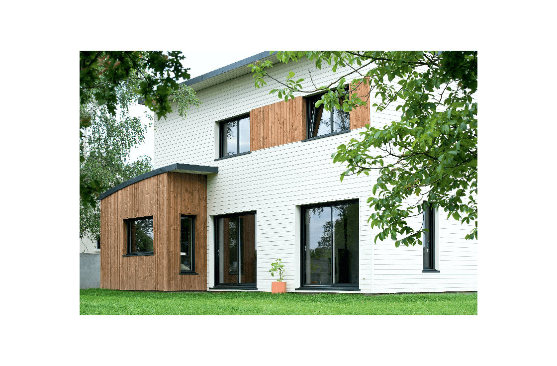 Baie vitrée coulissante aluminium sur mesure Premium