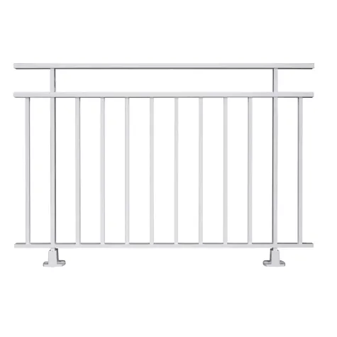 Garde-corps aluminium à barreaux verticaux