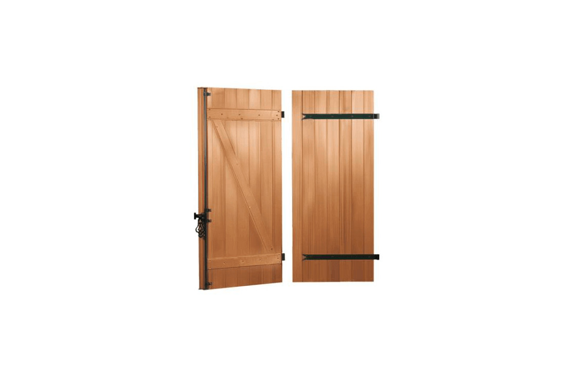 Volet battant en bois 27mm