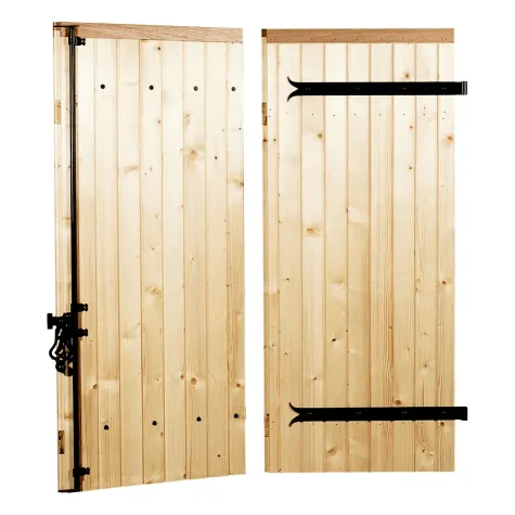 Volet battant bois à clés bois