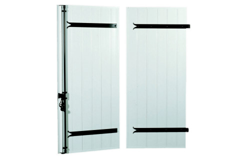Volet battant PVC 24mm contrepentures