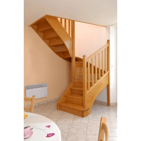 Escalier Demi Tournant En