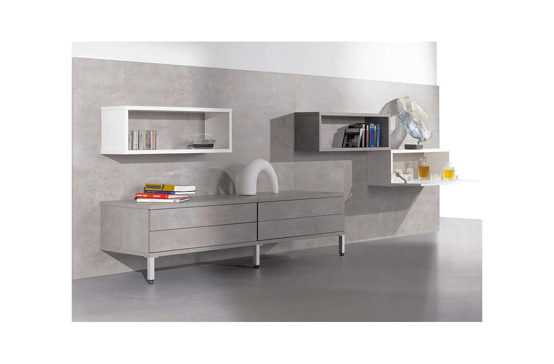 Rangement de salon / meuble sur-mesure
