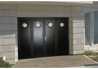 Porte de garage battante pvct Porte de garage battante pvct