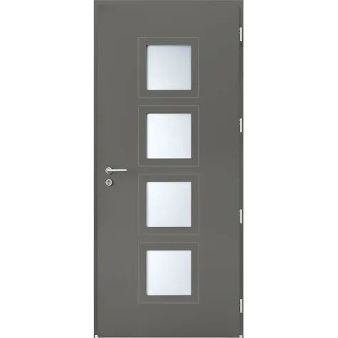 Porte 4 vitrages carrés