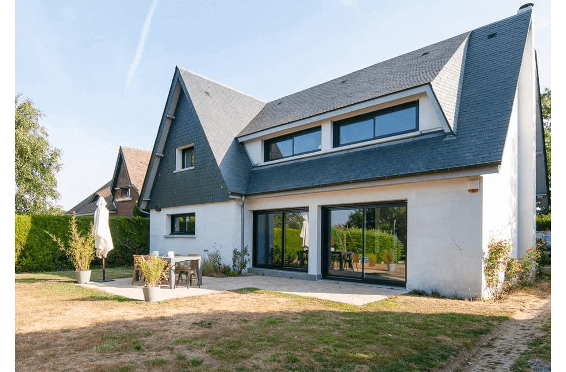 fenêtre aluminium noire