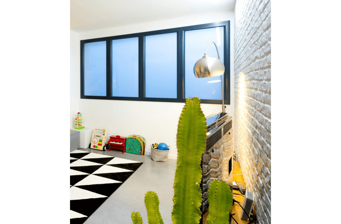 fenêtre aluminium gris anthracite
