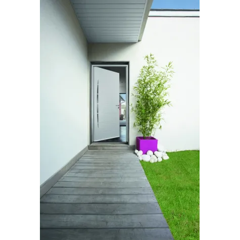 Porte d'entrée acier pleine exclusive