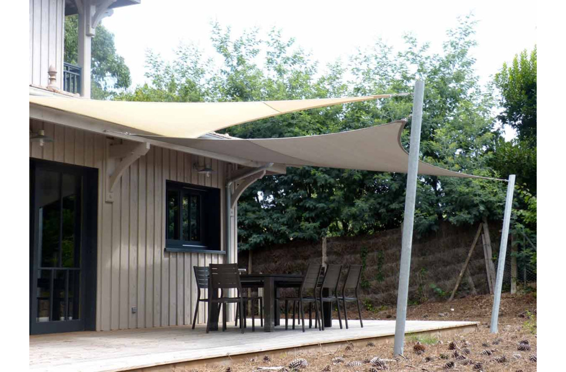 Voile d’ombrage sur-mesure