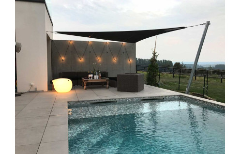Voile d’ombrage sur-mesure
