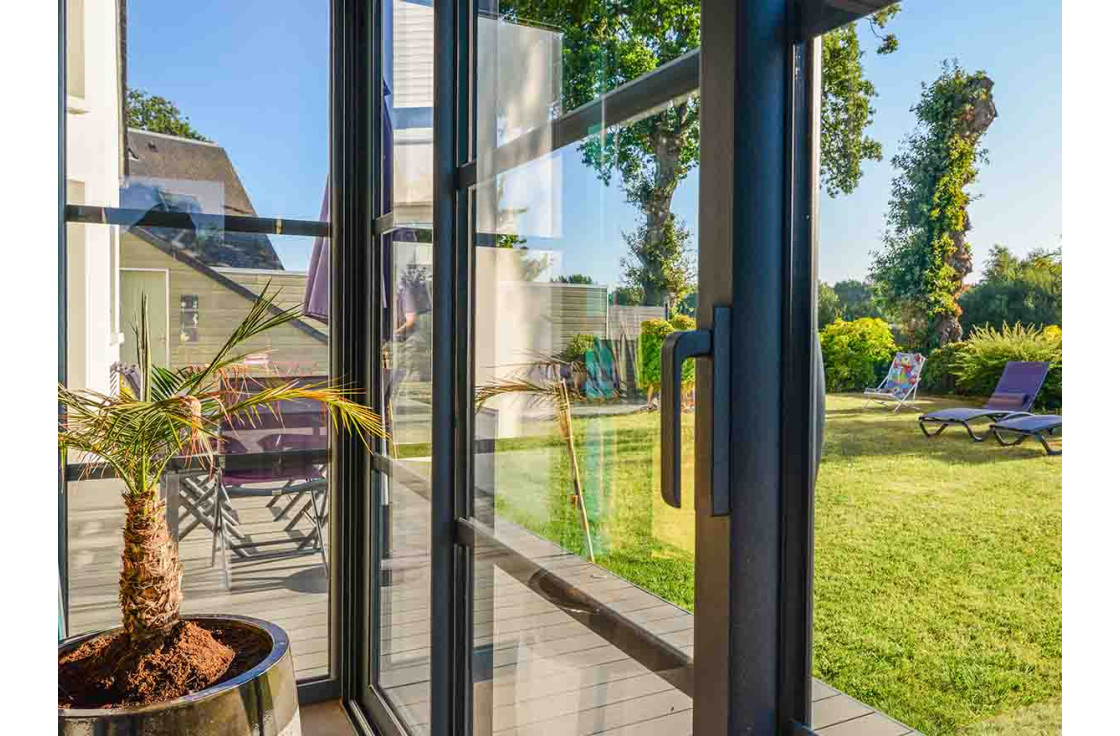 Véranda moderne comme espace détente