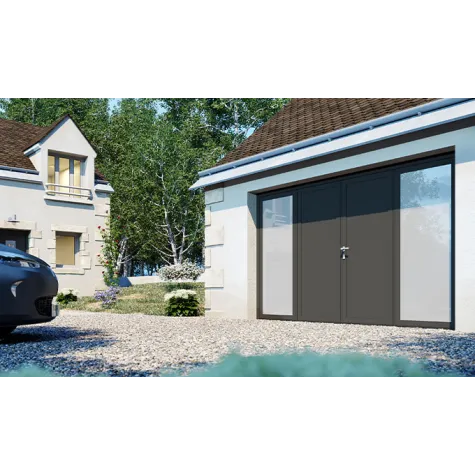 Porte de garage battante Premium