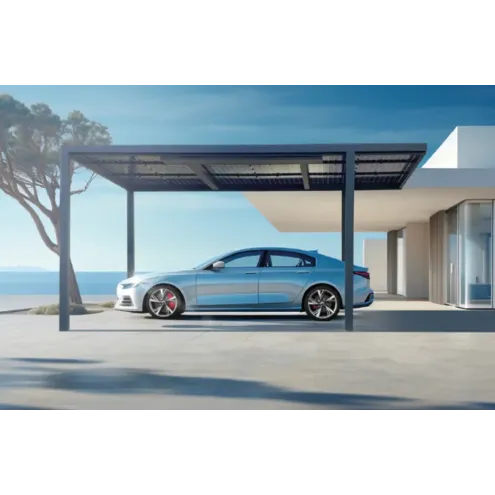 Carport solaire aluminium
