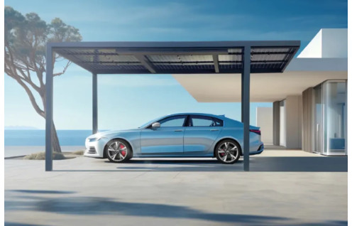 Carport solaire aluminium
