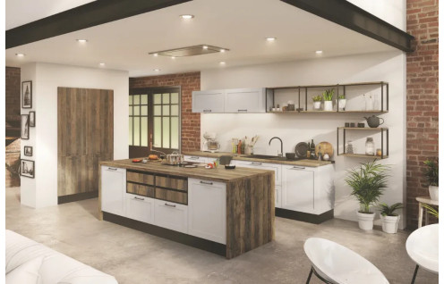 cuisine cadre gris perle bois atlanta