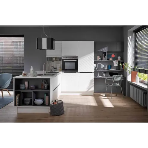 Cuisine avec espace bureau