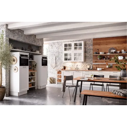 Cuisine blanc cottage