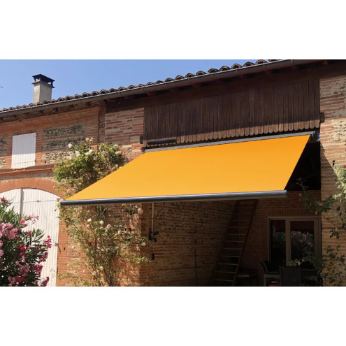 Store banne coffre à motorisation solaire - AMBRE