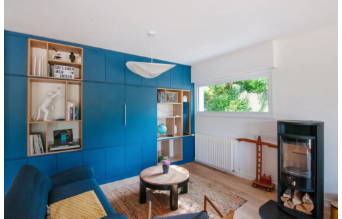 Meuble de salon sur mesure - Rangement optimisé | Caséo