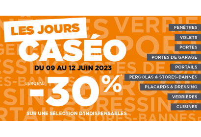 Les Jours Caséo, jusqu'à -30% sur une sélection d'indispensables !