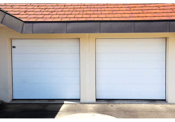 Portes de garage sectionnelles refoulement plafond à Pringy Annecy