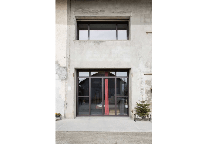 Réalisation d'un châssis composé avec 2 portes fenêtres battantes à Groisy Annecy