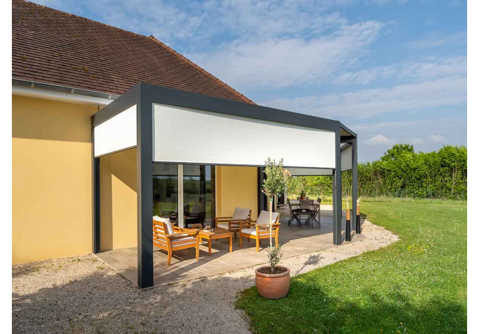 Pose de pergola bioclimatique à Lovagny