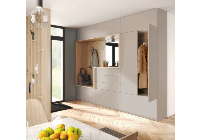 rangement-dentrée-sur-mesure-façades-cachemire
