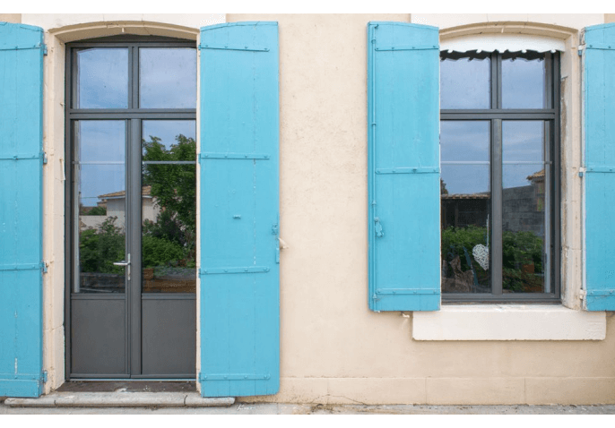 Fenêtre et porte fenêtre aluminium anthracite