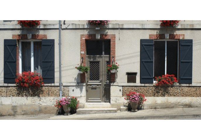 Porte d'entrée et volets battants aluminium à Châlons